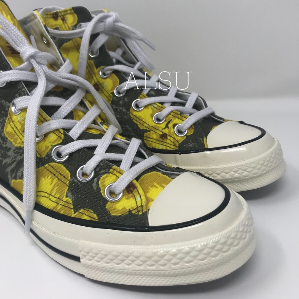 Converse Chuck 70 HI Field Surplus Yellow Green W - Picture 7 of 8